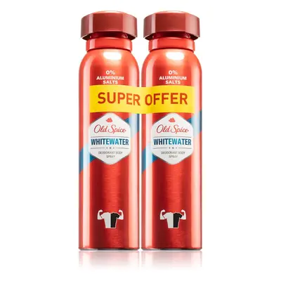 Old Spice Whitewater spray dezodor 2x150 ml