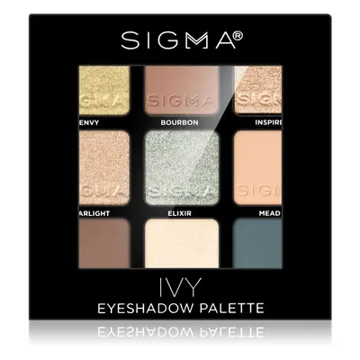 Sigma Beauty Eyeshadow Palette Ivy szemhéjfesték paletta 9 g