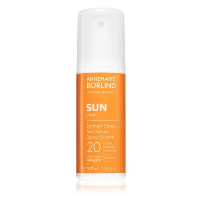 ANNEMARIE BÖRLIND SUN CARE fényvédő spray SPF 20 100 ml