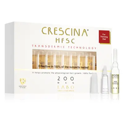 Crescina Transdermic 200 Re-Growth hajnövekedést serkentő ápolás uraknak 20x3,5 ml