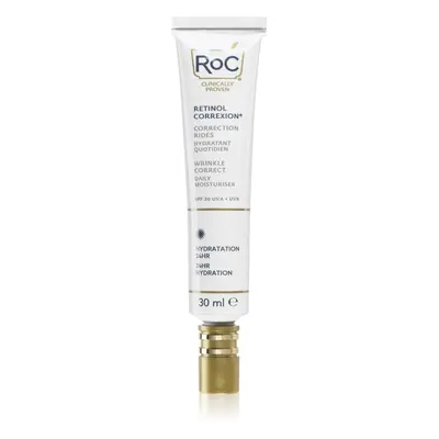 RoC Retinol Correxion Wrinkle Correct Daily Moisturiser nappali hidratáló krém a bőröregedés ell