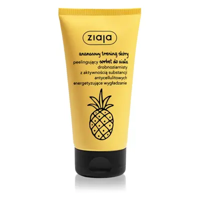 Ziaja Pineapple gyengéd szorbet testre peeling hatással 160 ml