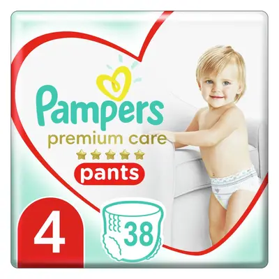 Pampers Premium Care Pants Maxi Size 4 eldobható nadrágpelenkák 9-15 kg 38 db