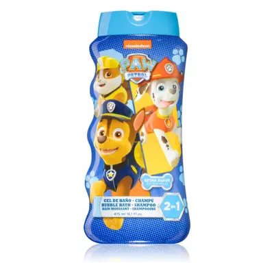 Nickelodeon Paw Patrol Bubble Bath and Shampoo tusoló- és fürdőgél gyermekeknek 475 ml