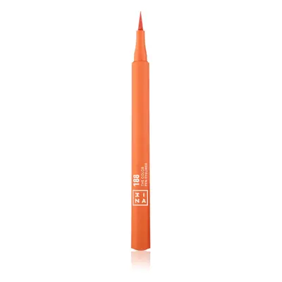 3INA The Color Pen Eyeliner tartós szemfilc árnyalat 188 - Orange 1 ml