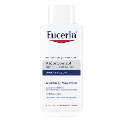 Eucerin AtopiControl tusoló és fürdőolaj száraz és viszkető bőrre 400 ml