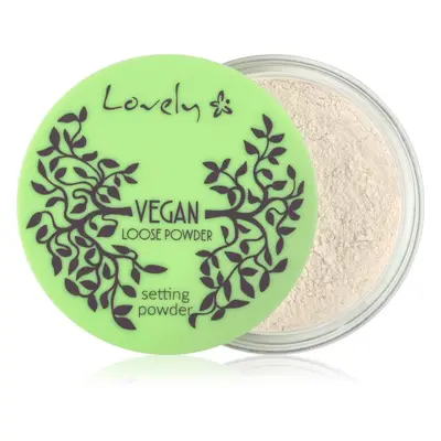 Lovely Vegan Loose Powder transparens púder