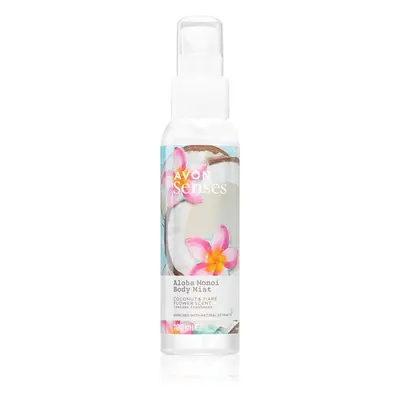 Avon Senses Aloha Monoi felpezsdítő spray testre 100 ml