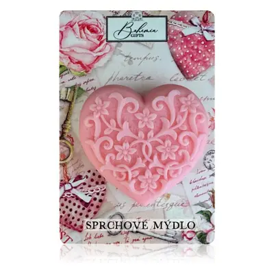 Bohemia Gifts & Cosmetics Handmade Heart kézműves szappan glicerinnel 90 g