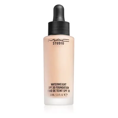 MAC Cosmetics Studio Waterweight SPF 30 Foundation könnyű hidratáló alapozó SPF 30 árnyalat NW 1