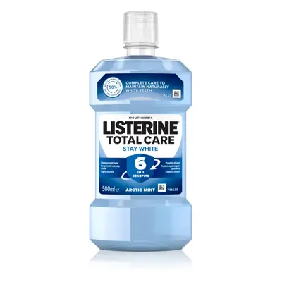 Listerine Stay White szájvíz fehérítő hatással íz Arctic Mint 500 ml