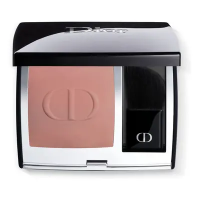 DIOR Rouge Blush arcpirosító kompakt ecsettel és tükörrel árnyalat 100 Nude Look (Matte) 6 g