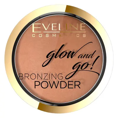 Eveline Cosmetics Glow & Go bronzosító púder árnyalat 02 8,5 g