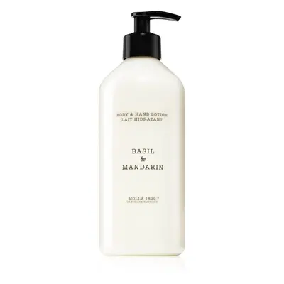 Cereria Mollá Basil & Mandarín krém kézre és testre unisex 500 ml