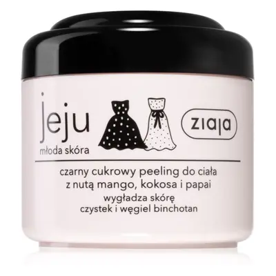 Ziaja Jeju Young Skin cukros test peeling fekete 200 ml