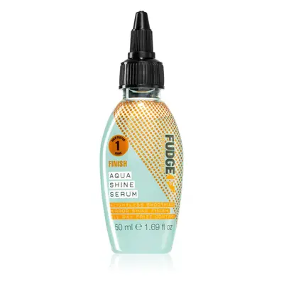 Fudge Finish Aqua Shine Serum kisimító szérum a fénylő és selymes hajért 50 ml