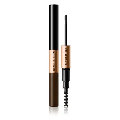 Makeup Revolution Colour Adapt Brow Tint szemöldökfesték árnyalat Dark Brown 2,5 ml