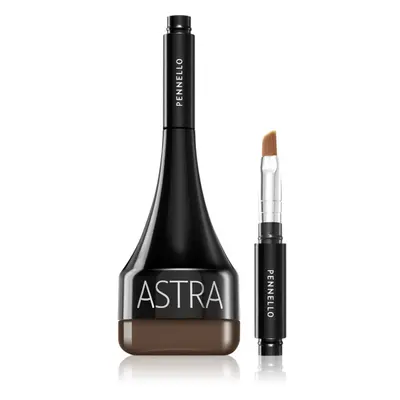 Astra Make-up Geisha Brows szemöldökzselé árnyalat 02 Brown 2,97 g