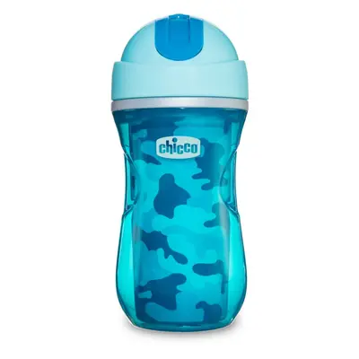 Chicco Sport Blue termosz bögre szívószállal 14m+ 266 ml