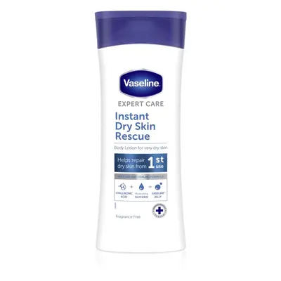 Vaseline Instant Dry Skin Rescue testápoló tej a nagyon száraz bőrre 400 ml