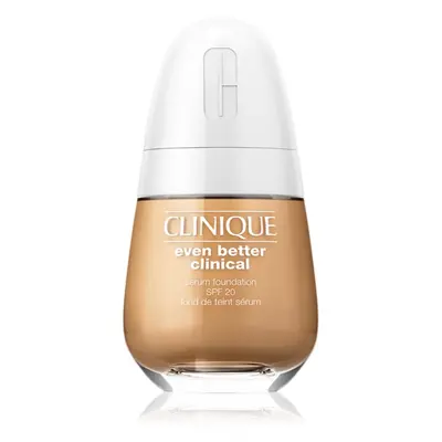 Clinique Even Better Clinical Serum Foundation SPF 20 ápoló alapozó SPF 20 árnyalat CN 74 Beige 