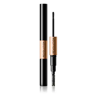 Makeup Revolution Colour Adapt Brow Tint szemöldökfesték árnyalat Black 2,5 ml