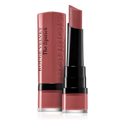 Bourjois Rouge Velvet The Lipstick mattító rúzs árnyalat 33 Rose Water 2,4 g