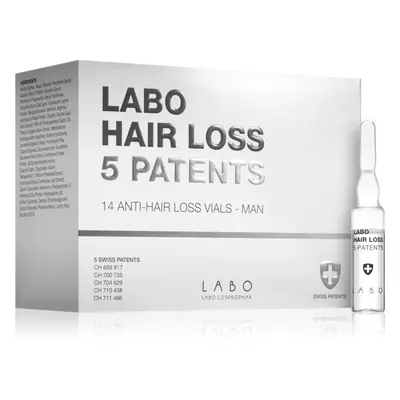 Labo Hair Loss 5 Patents intenzív kúra hajhullás ellen uraknak 14x3,5 ml