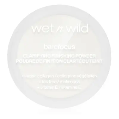 Wet n Wild Bare Focus Clarifying Finishing Powder mattító púder árnyalat Translucent 6 g