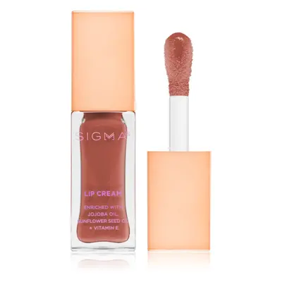 Sigma Beauty Lip Cream hosszantartó folyékony rúzs árnyalat Dusty Rose 5,1 g