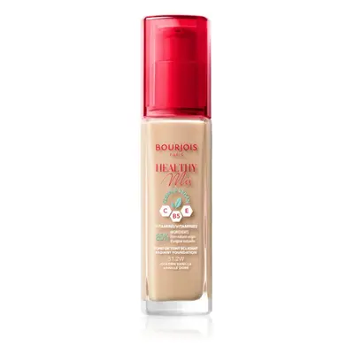 Bourjois Healthy Mix világosító hidratáló make-up 24h árnyalat 51.2W Golden Vanilla 30 ml