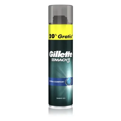 Gillette Mach3 Extra Comfort borotválkozási gél uraknak 240 ml