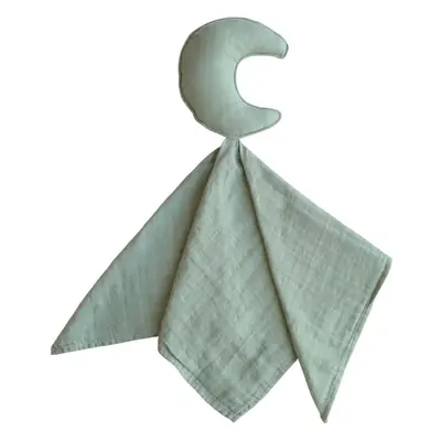 Mushie Lovey Crib Toy Moon alvóka Green 1 db