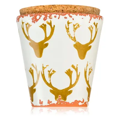 Wax Design Deer Brown illatgyertya 8 cm