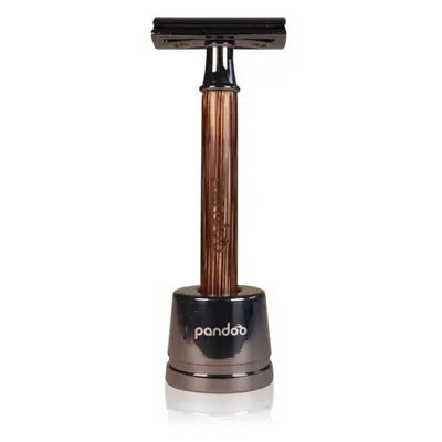 Pandoo Bamboo Safety Razor borotva + tartalék fej 10 ks Slim Handle 1 db