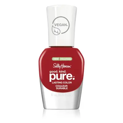 Sally Hansen Good. Kind. Pure. hosszantartó körömlakk feszesítő hatással árnyalat Pomegranate Pu