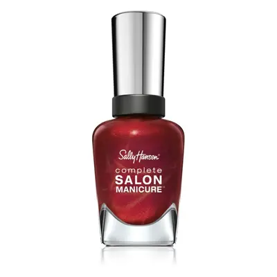 Sally Hansen Complete Salon Manicure körömerősítő lakk árnyalat 415 Wine One One 14.7 ml