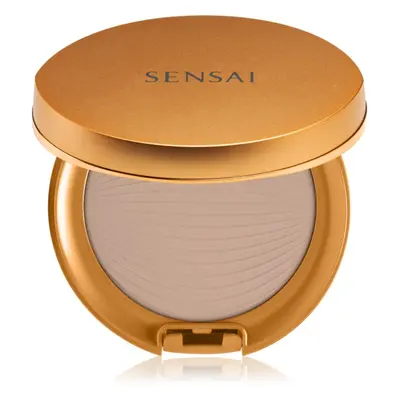 Sensai Silky Bronze Natural Veil Compact kompakt púderes alapozó az élénk és kisimított arcbőrér