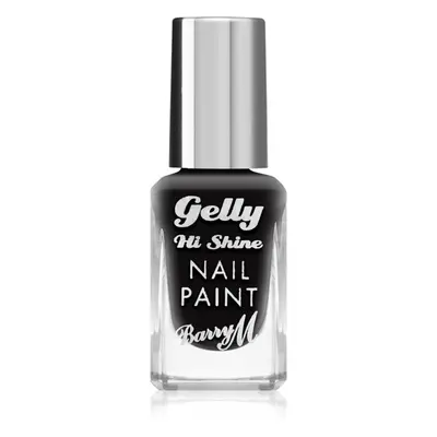 Barry M Gelly Hi Shine körömlakk árnyalat Black forest 10 ml