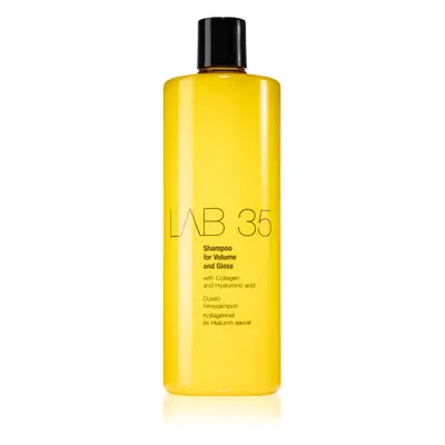 Kallos LAB 35 Volume and Gloss sampon a dús hajért a fénylő és selymes hajért 500 ml