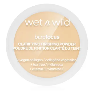 Wet n Wild Bare Focus Clarifying Finishing Powder mattító púder árnyalat Fair/Light 6 g