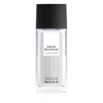 David Beckham Classic Homme parfümözött spray a testre uraknak 75 ml