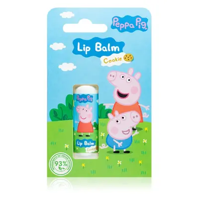 Peppa Pig Lip Balm ajakbalzsam gyermekeknek Cookie 4,4 g