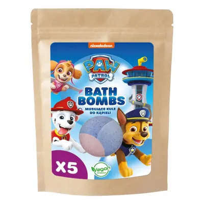 Nickelodeon Paw Patrol Bath Bomb fürdőgolyó mix gyermekeknek Universal 5x50 g