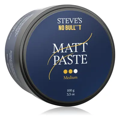 Steve's Hair Paste Medium formázó paszta uraknak Sandalwood 100 g