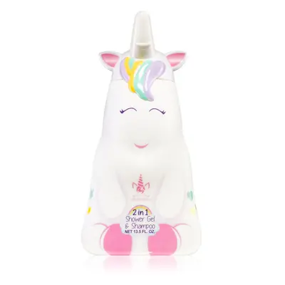 Be a Unicorn Shampoo & Shower Gel sampon és tusfürdő gél gyermekeknek 400 ml