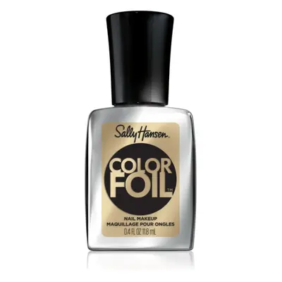 Sally Hansen Color Foil körömlakk tükröződő hatással árnyalat 140 Gold Standard 11,8 ml