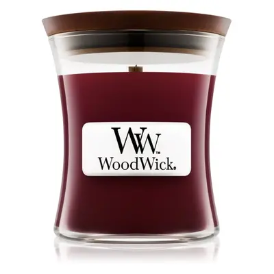 Woodwick Black Cherry illatgyertya fa kanóccal 85 g