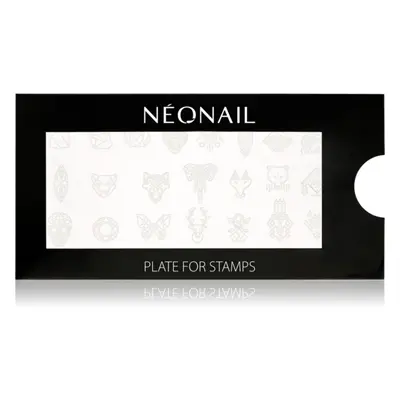 NEONAIL Stamping Plate sablonok körmökre típus 02 1 db