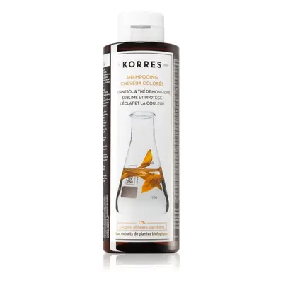 Korres Sunflower and Mountain Tea sampon festett hajra 250 ml